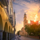 Merida City in Mexico