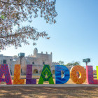 Valladolid sign in Mexico
