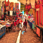 Local market in Peru