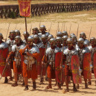 Crusaders in Jerash Ancient City.