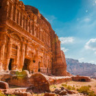 Scenery around Petra in Jordan