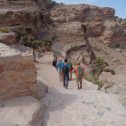 Trek to Petra in Jordan.