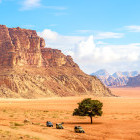 Jeep safari in Wadi Rum, Jordan