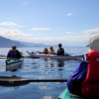 Kayaking on Vancouver Island, British Columbia, Canada