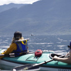 Kayaking on Vancouver Island, British Columbia, Canada