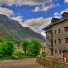 Benasque in the Pyrenees