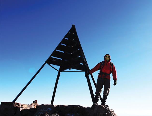 Mount Toubkal in Morocco