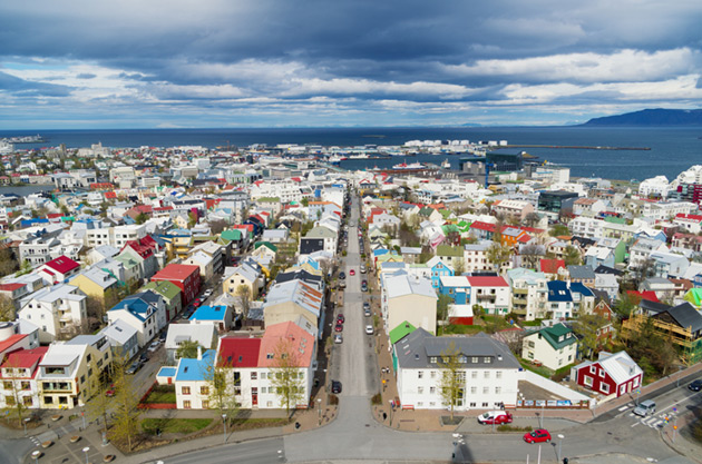 Reykjavik in Iceland