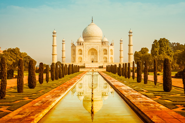 Taj Mahal in India