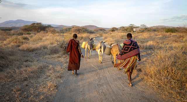 Datoga tribeswomen in Tanzania