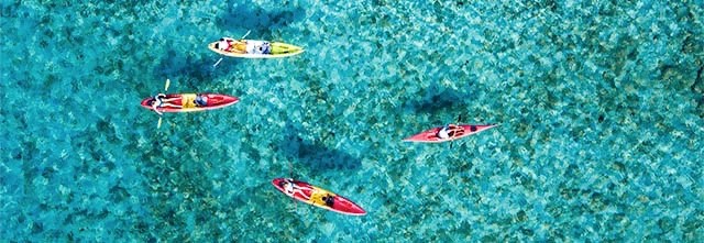 Sea kayaking in Croatia