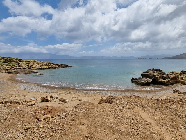 Beach in Crete, Greece.