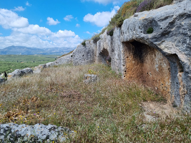 Ruins in Crete, Greece.