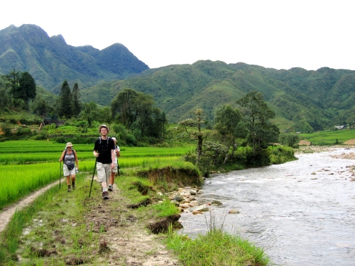 Trekking in Saba, Vietnam