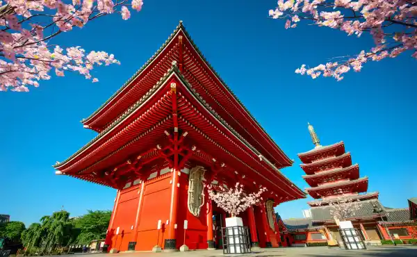 Traditional temple in Japan.