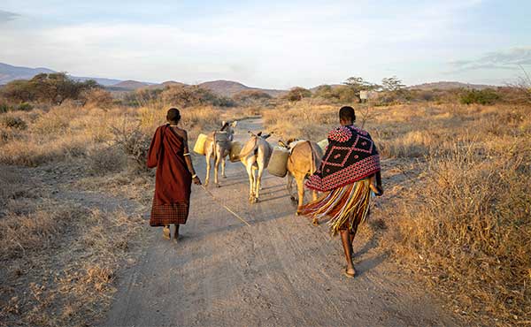 Datoga tribeswomen in Tanzania