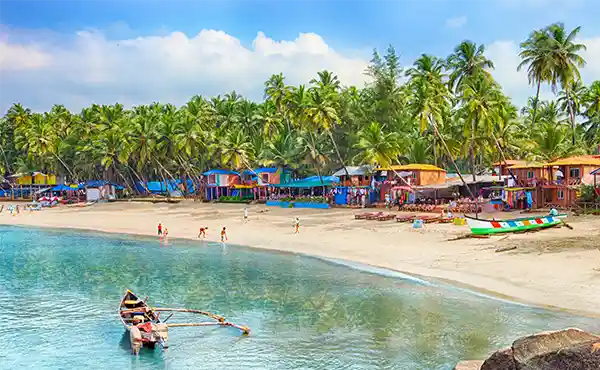 Beach in Goa, India