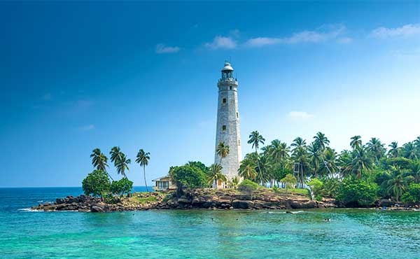 Lighthouse in Galle, Sri Lanka