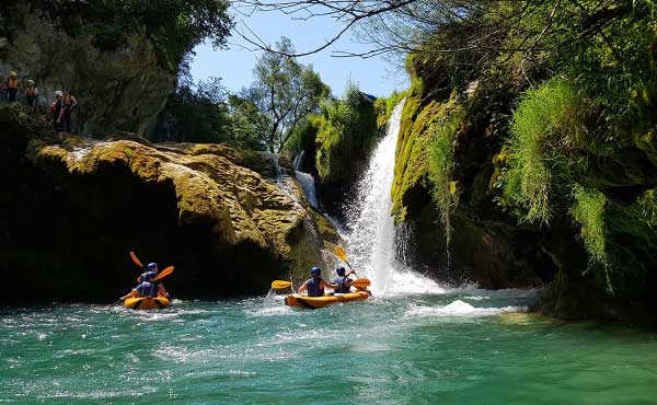 Kayaking in Croatia