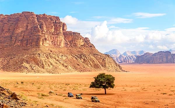 4 x 4 trip in Wadi Rum, Jordan
